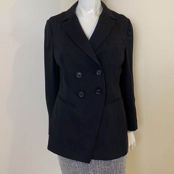 Coldwater Creek Black Blazer Jacket 10P - Picture 6 of 9